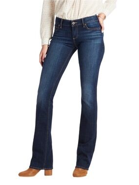 Lucky Brand Dark Blue Low Rise Lolita Bootcut Jean Size 00/24